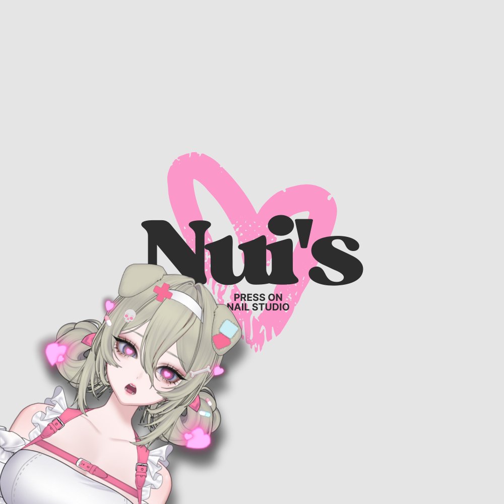 NuiNoroi's tweet image. 🩷COMING SOON🩷
i am starting a custom press on nail studio! to get used to my polishes and tools i want to practice with creating a set! 2 lucky people will get a free custom nail set!
rt + like
comment ur png