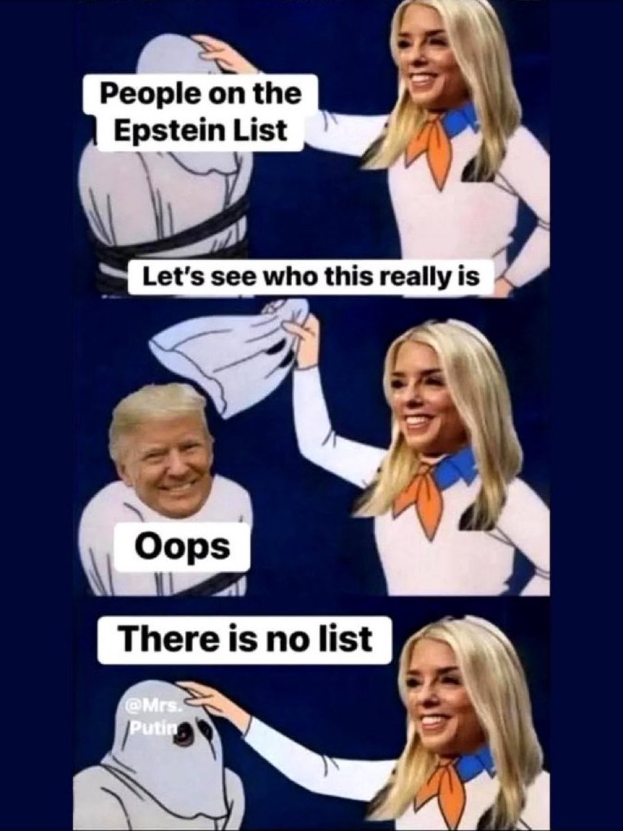 <a href="/ProjectLincoln/">The Lincoln Project</a> <a href="/dbongino/">Dan Bongino</a> <a href="/PamBondi/">Pam Bondi</a> Literally did the meme