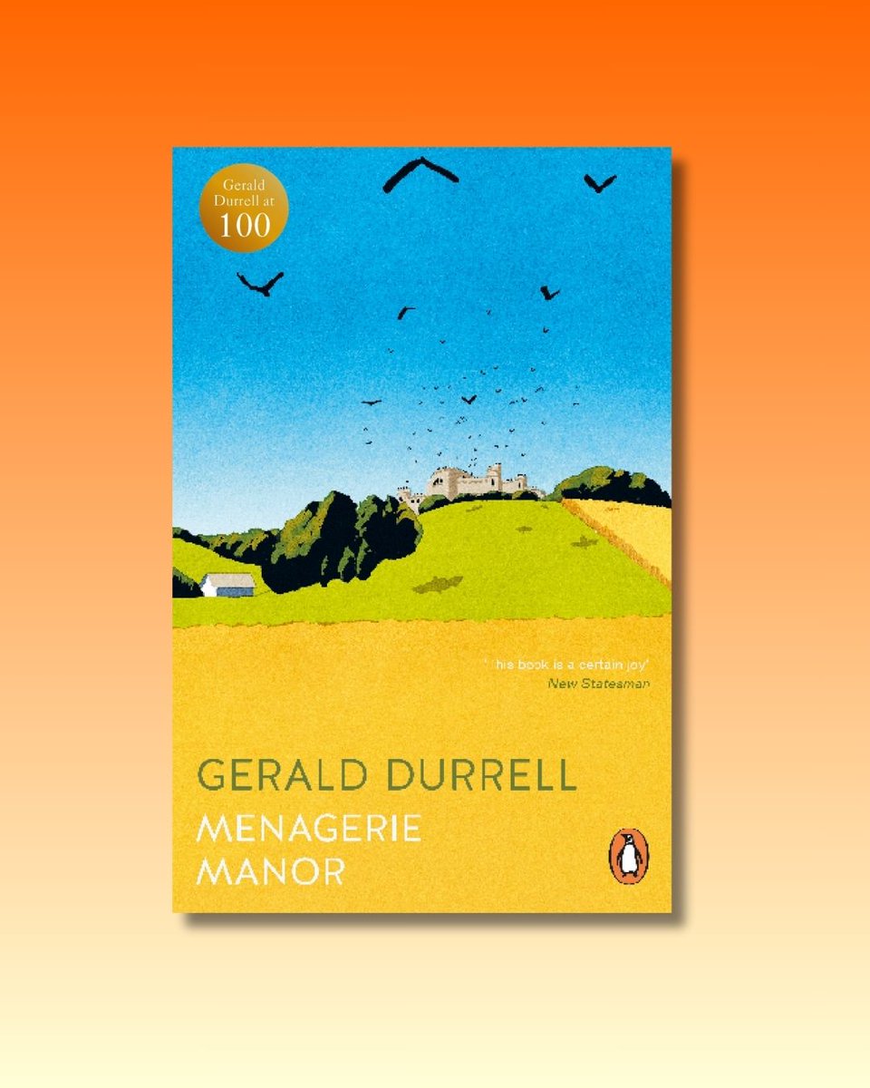 Out today!

Menagerie Manor by Gerald Durrell – a beautiful reissue to celebrate the centenary of his birth.

Step inside the eccentric, heartwarming world of Durrell’s Jersey Zoo. A true classic from one of Britain’s most beloved naturalists.

#PublicationDay  #GeraldDurrell100