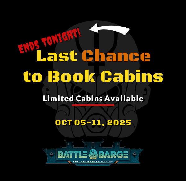 🚨 Last Call! Battle Barge Cabin Bookings Close TONIGHT!
We’re releasing the final remaining cabins tomorrow, so if you’ve been on the fence, this is your last shot to join the 2025 voyage. Don’t miss the boat! 🛳️ - mailchi.mp/event.cruises/…