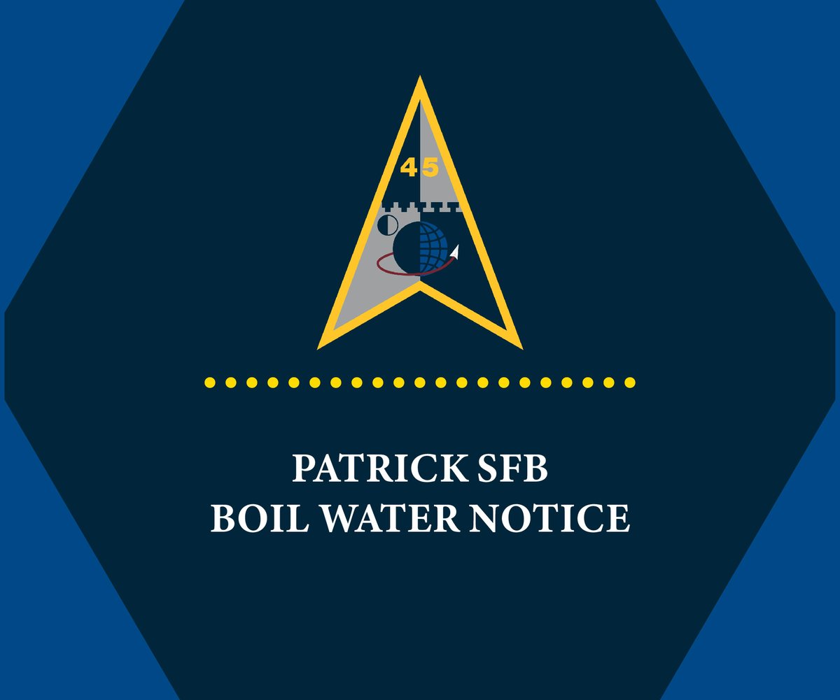 SLDelta45's tweet image. All water on PSFB intended for consumption must be boiled for 1 minute prior to use. The water is safe for non-consumptive purposes.
This notice includes River's Edge and Oceanside housing. Pelican Coast housing is NOT affected.
Check the SLD 45 Facebook page for more info.