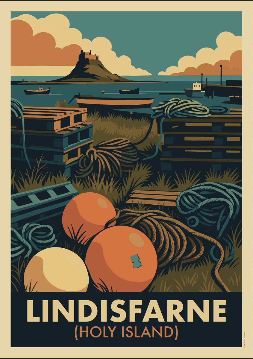CreationsSlamb's tweet photo. A3 Poster of Holy Island, Lindisfarne Castle https://t.co/0bjCE6oIGS
NEW lower price with FREE UK postage
#A3Poster #HolyIsland #Coast #LindisfarneCastle #WallArt #NorthumbrianLandmark #HomeDecor #GiftIdea https://t.co/NcxEpy6mer