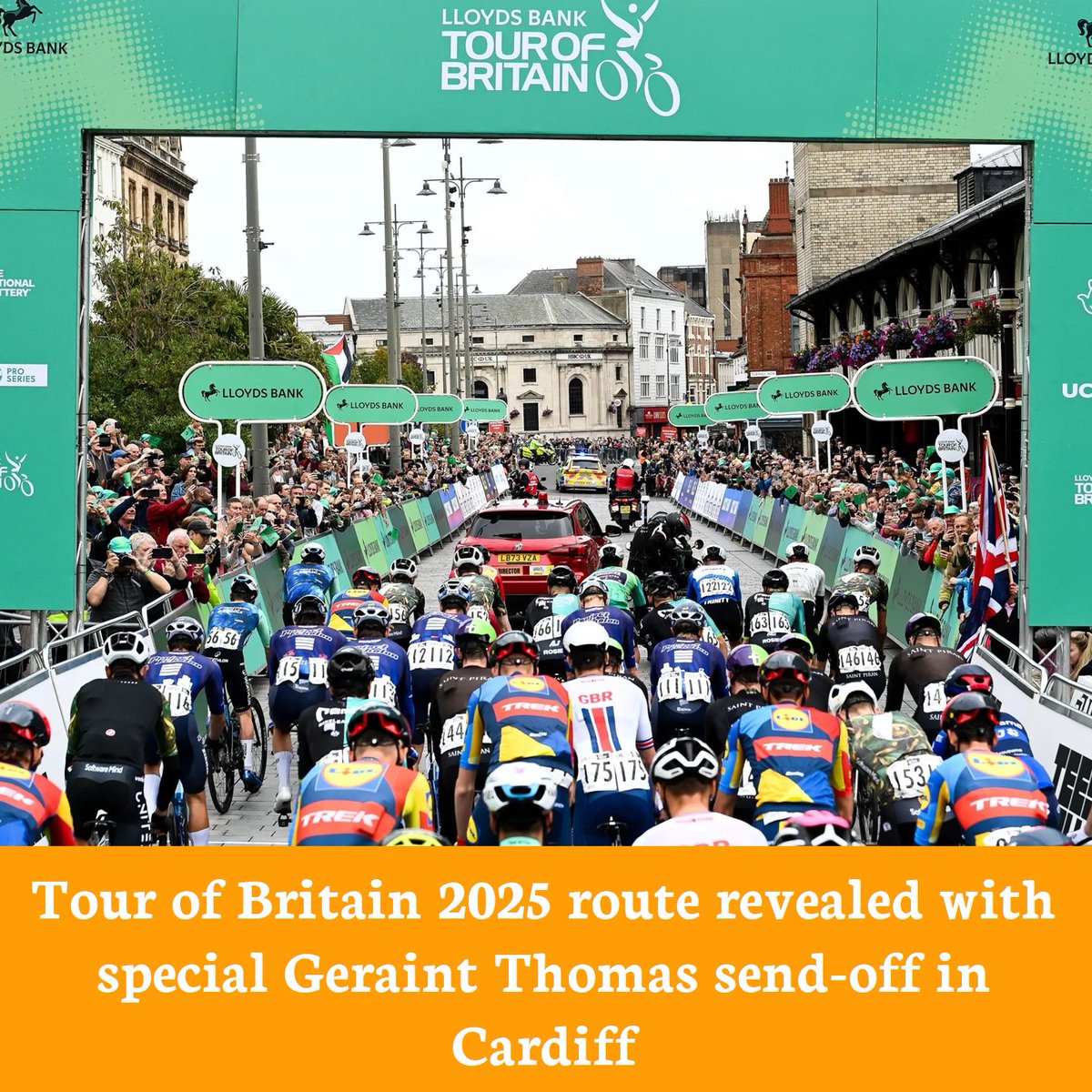 cyclist's tweet image. The 2025 Tour of Britain sets off from Suffolk on Tuesday 2nd September and concludes in central Cardiff on Sunday 7th September.
🔗 Read more: cyclist.co.uk/in-depth/tour-…
✍️ @ewanswilson