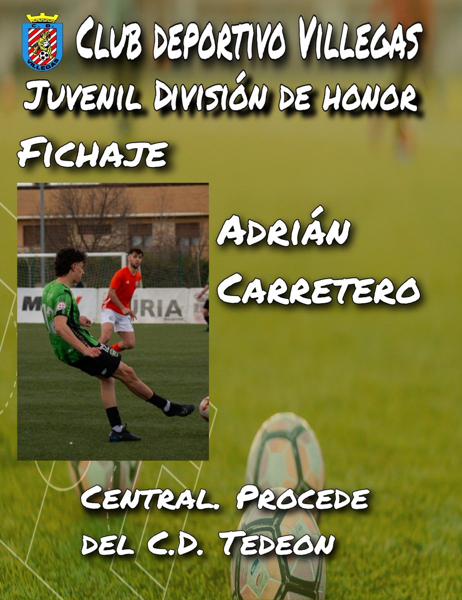 Añadimos un nuevo fichaje a nuestro Juvenil D.H.