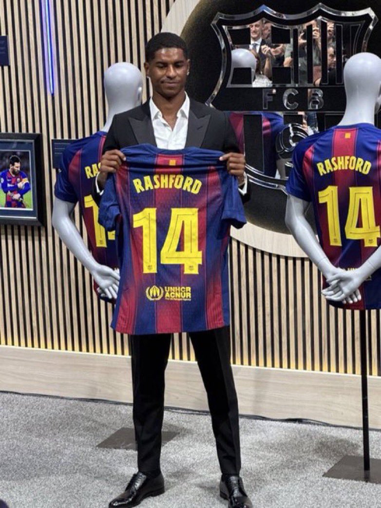 ‼️ SORTEAMOS la nueva camiseta del FC Barcelona de Marcus RASHFORD con el 14

⚠️ PASOS:  

1️⃣ Seguir a <a href="/aleeexFCB/">Àlex</a> <a href="/GxlDeManutinho/">Manutinho</a> y <a href="/camis_planeta/">Camisetas Planeta</a> 

2️⃣ RT y LIKE al tweet

3️⃣ OPCIONAL (+ probabilidad) Mencionar a un amigo

🎁Ganador 27/07 SORTEO INTERNACIONAL

🍀 ¡Mucha suerte!