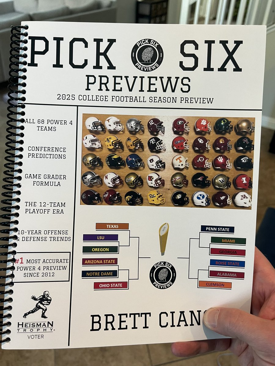 1TimMurray's tweet image. Perfect vacation reading!

@PickSixPreviews 👇👇