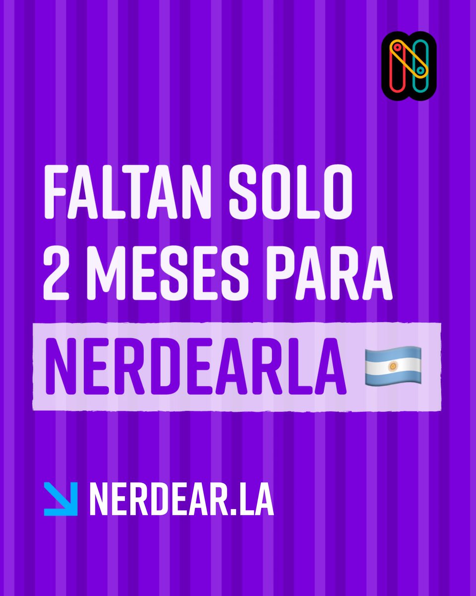 nerdearla's tweet image. ¡Faltan 2️⃣ meses para #Nerdearla 🇦🇷!

Llega la 12va edición de Nerdearla, el evento gratuito de tecnología y open source más grande de Hispanoamérica.

🔜 23 al 27 de septiembre

📍@cckonex + streaming

➡️ Suscribite en nerdear.la y recibí novedades!