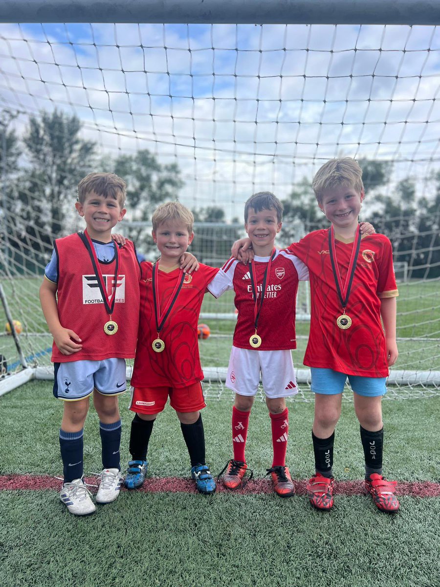 futureskent's tweet image. Week 1 (Day 1) Summer Soccer School tournament winners!