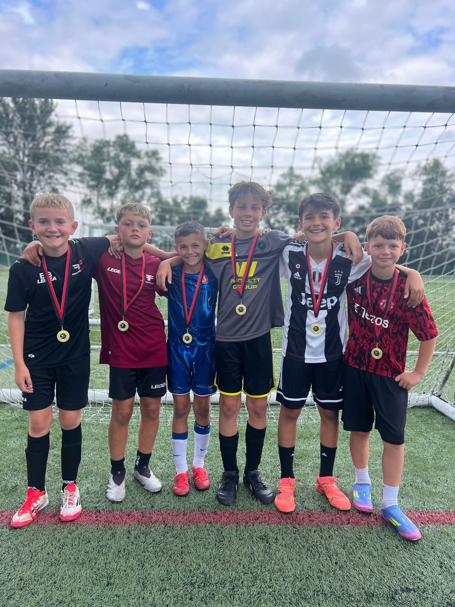 futureskent's tweet image. Week 1 (Day 1) Summer Soccer School tournament winners!