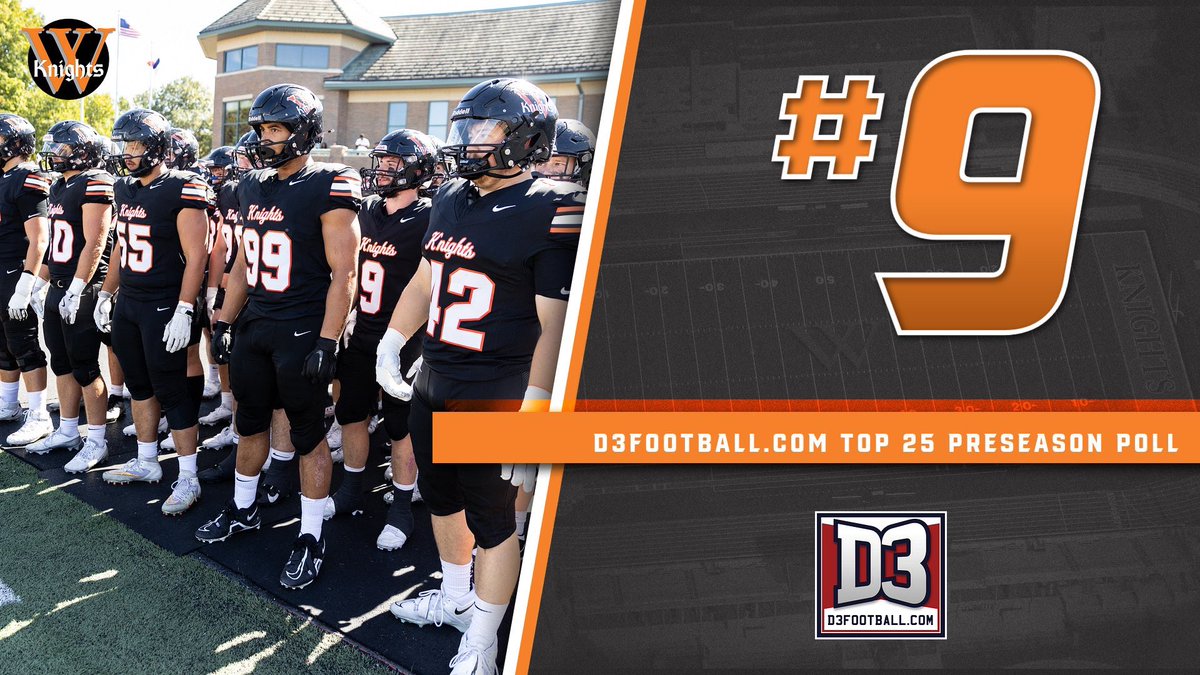 Wartburg ranked No. 9 in D3football.com preseason poll!