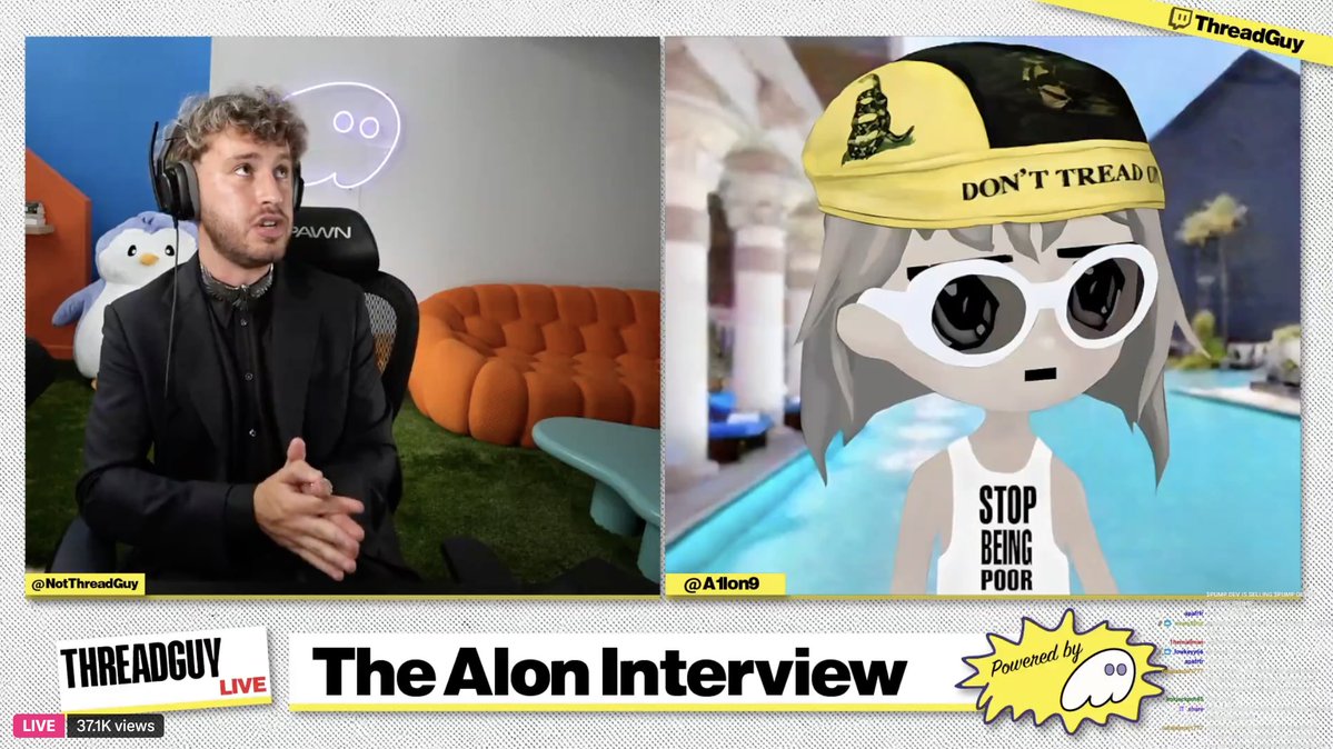 why is <a href="/a1lon9/">alon</a> answering like he's a politician during covid 😭