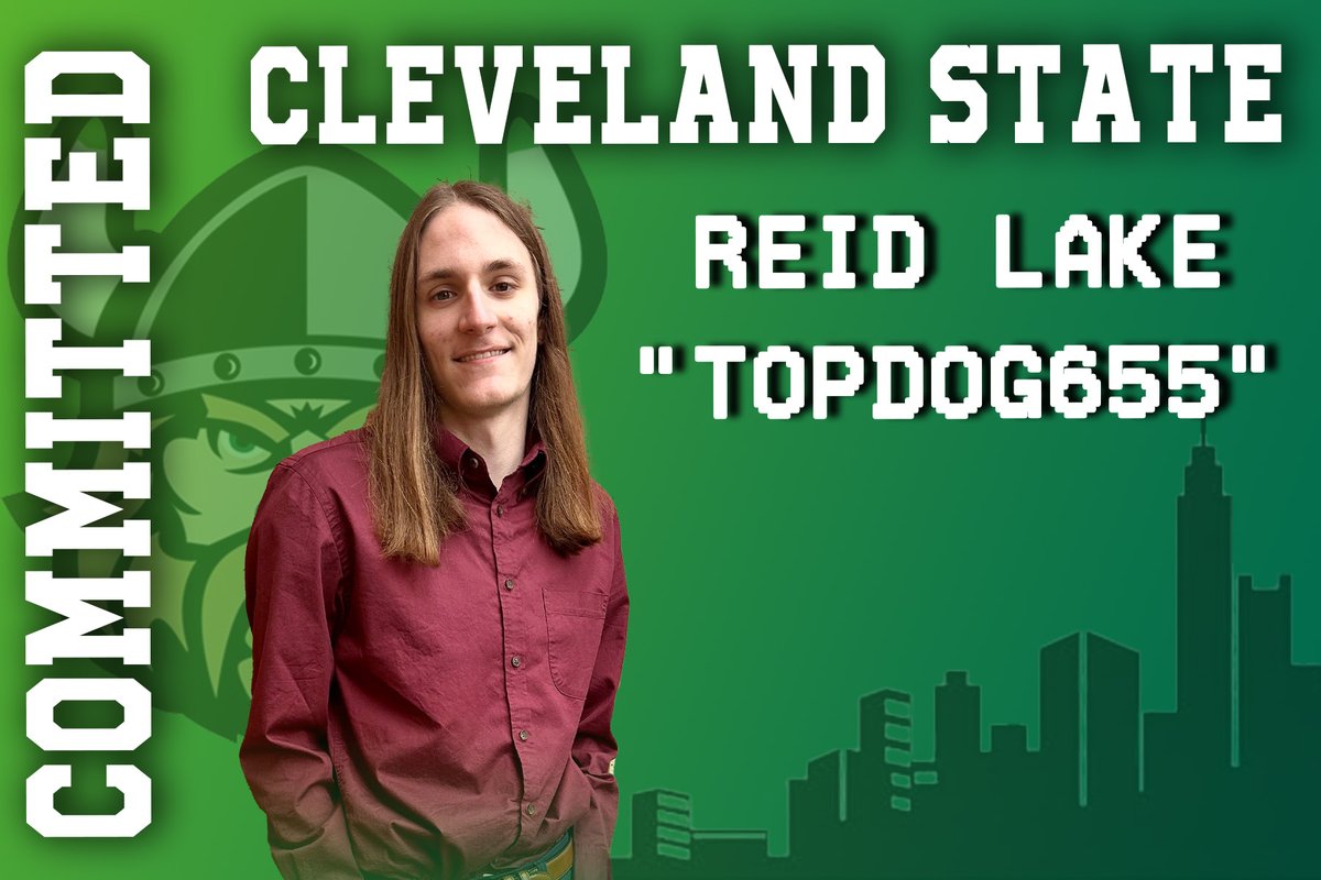 CSUVikes_GG's tweet image. 🚨COMMIT ALERT🚨
Meet Reid, aka “Topdog655”! 🎮
Playing: League of Legends
Role: Top Lane
Major: Accounting
Fun fact: Reid has been playing league for 10 years!