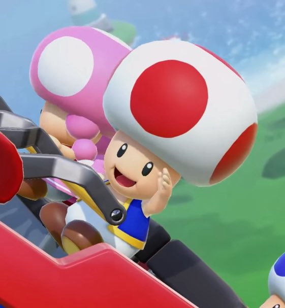misterduby's tweet image. So apparently Wario has a fear of heights
But TOAD doesn’t