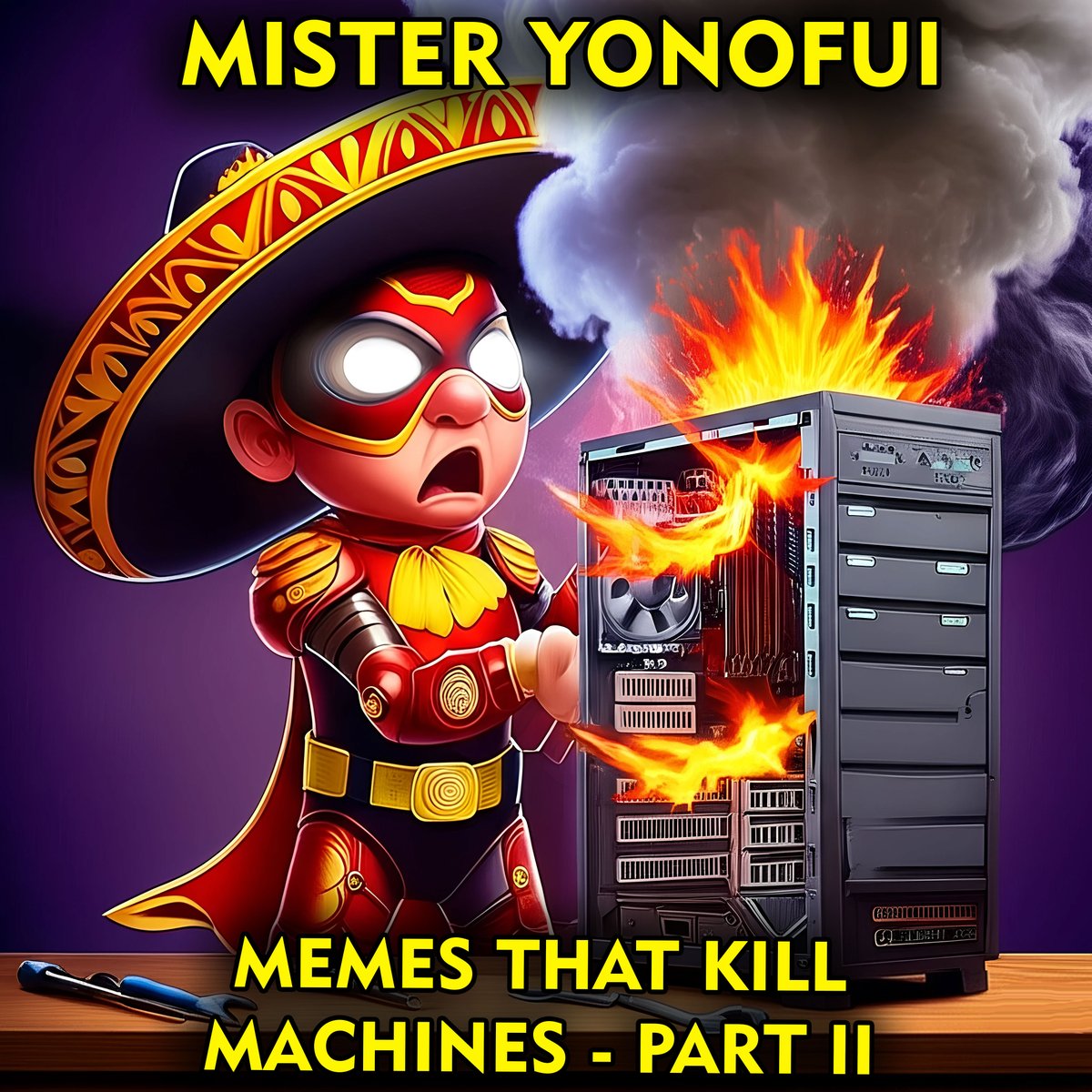 Mister_Yonofui's tweet image. My new music release "Memes That Kill Machines Part I and Part II" is OUT NOW on all major platforms. Powered by @dittomusic.
You can listen on your favorite platform, but here are the links to Spotify:
Part I: n9.cl/y6i9z
Parte II: n9.cl/g2pyh