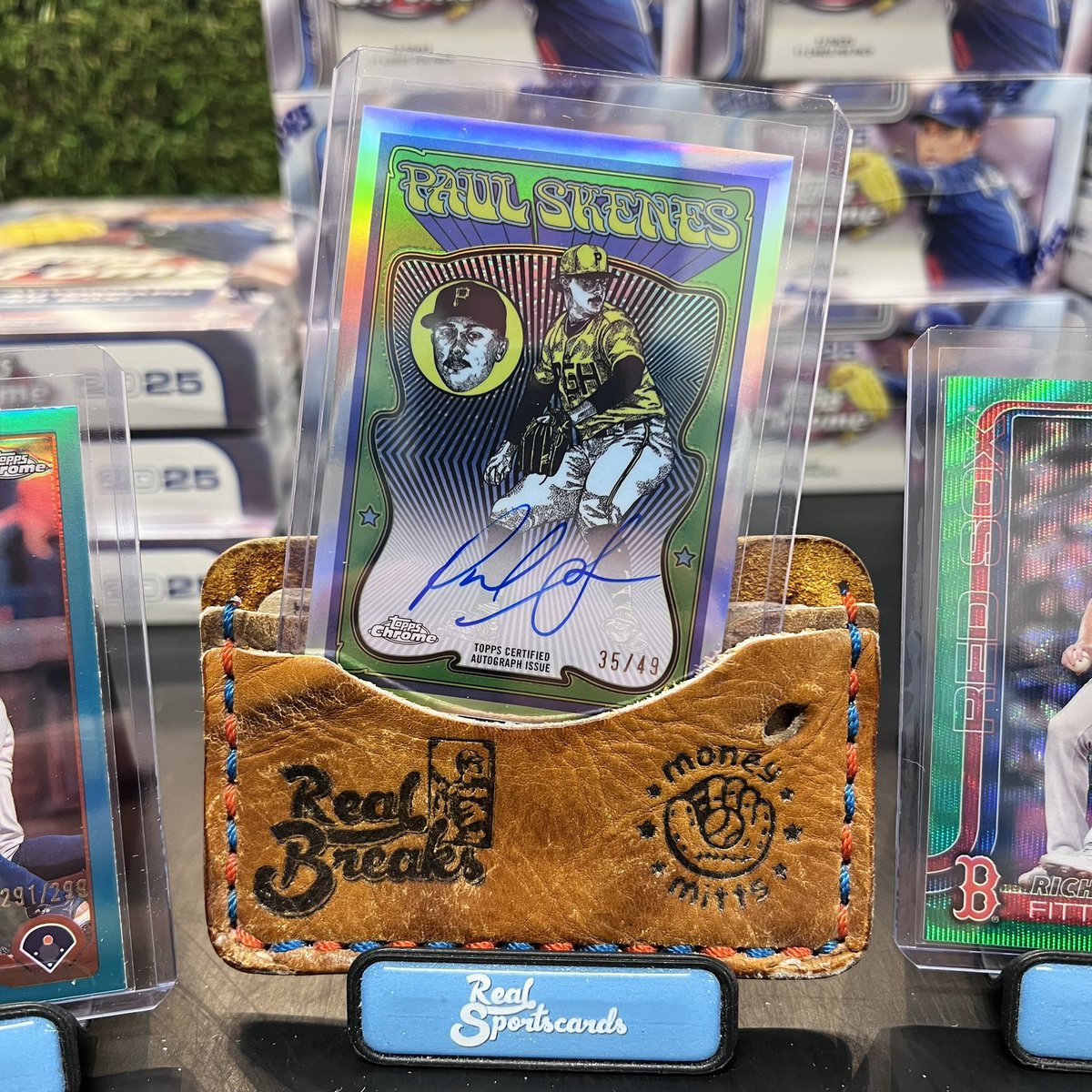 RealBreaksLive's tweet image. Paul Skenes 2025 @Topps Chrome Ultra Violet All-Stars Auto /49 🌟
More Topps Chrome filling all day long on the Real Sportscards App!