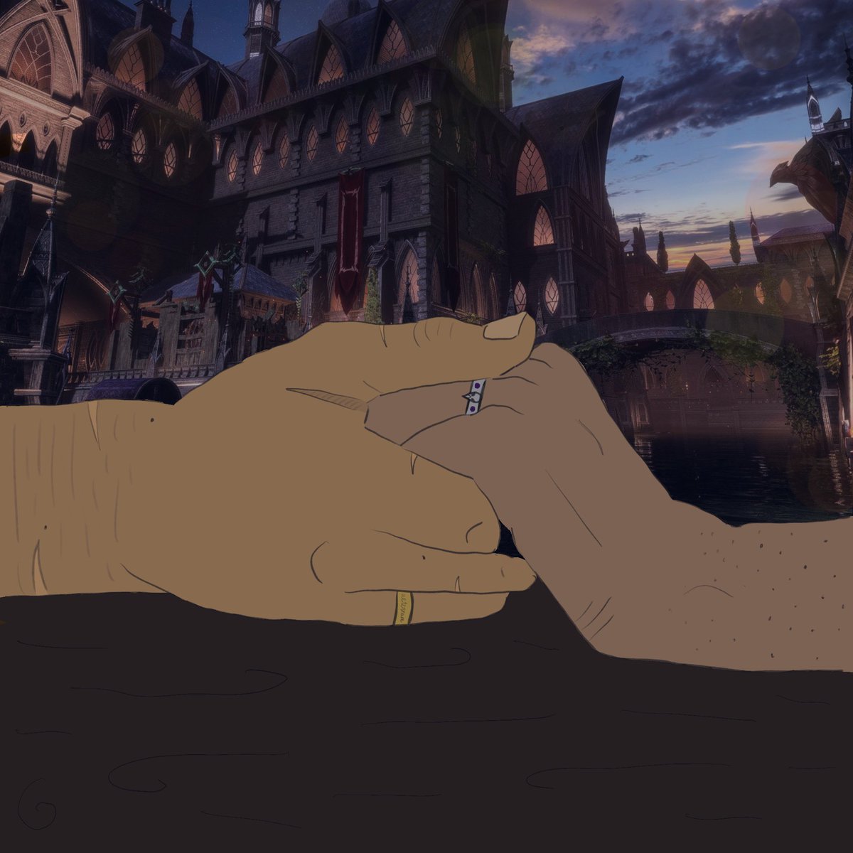 hannah_duhe's tweet image. Prompt 4 - A night in Treviso
Oh to be married to and holding hands with Lucanis Dellamorte…
#lucanisweek2025 #lucanis #lucanisdellamorte #rook #rookanis