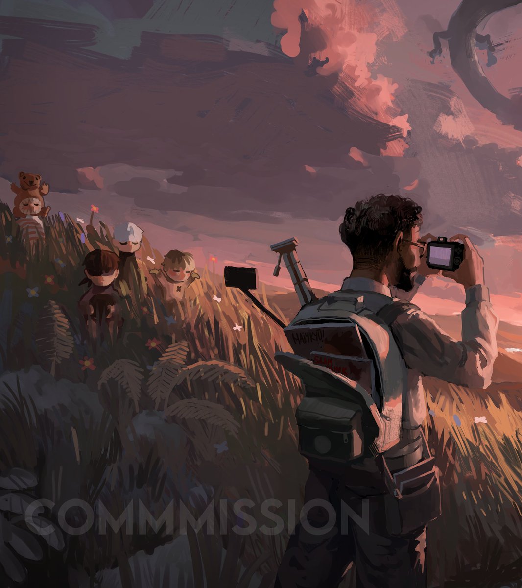 x00nyu7's tweet image. Commission I did