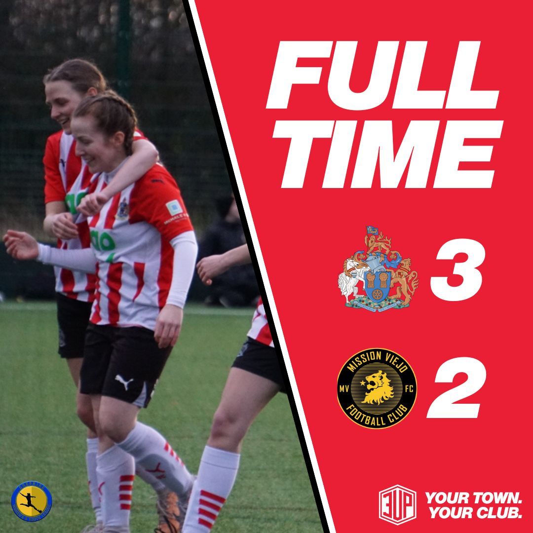 Another win in pre season this evening ! Two goals from Millie K and Kira Saycell secure us a 3-2 victory over American side Mission Veijo !! 

#YourTownYourClub #AltrinchamFC