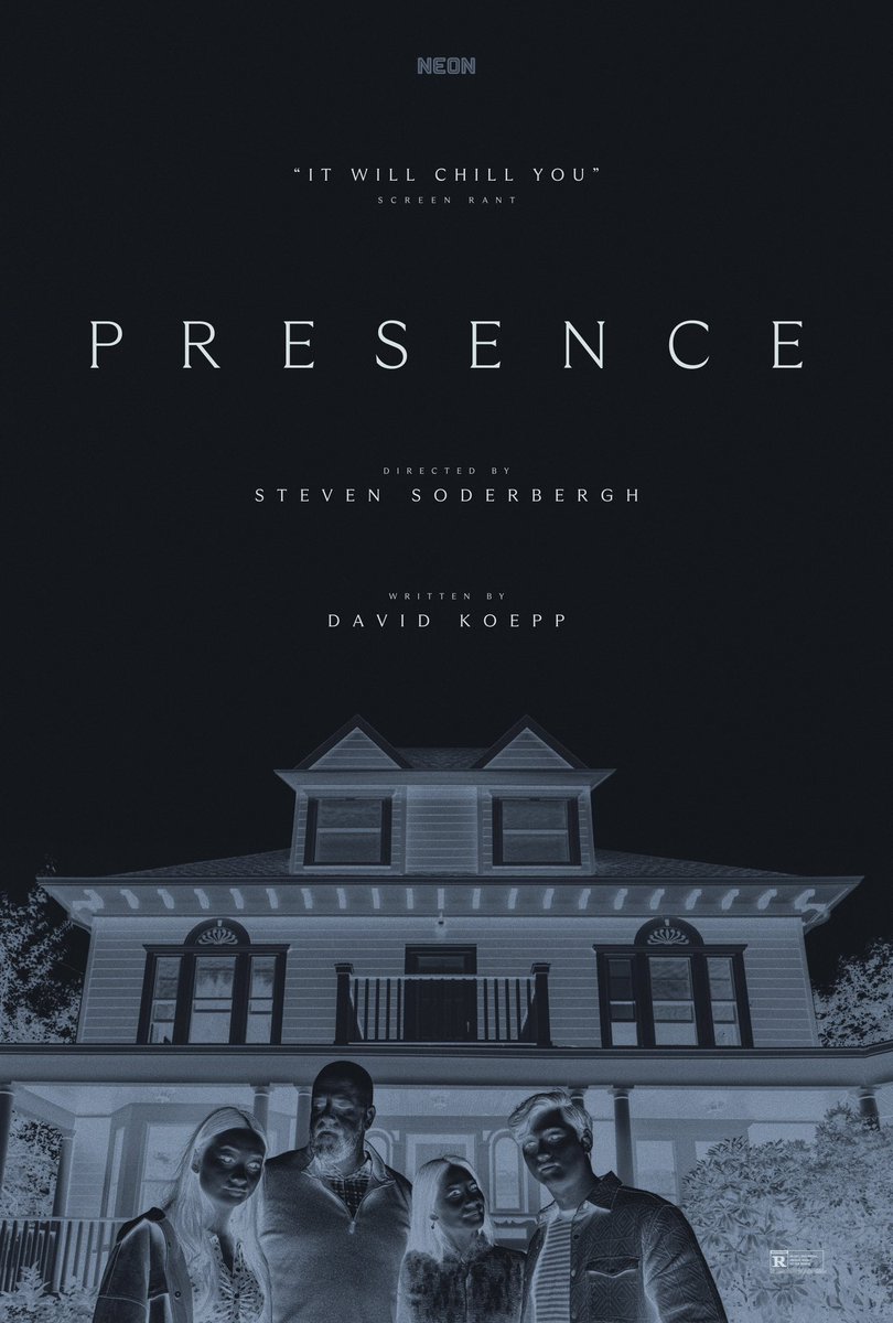 portalmedoo's tweet image. The Hollywood Reporter elegeu PRESENÇA como um dos 20 MELHORES filmes de terror do século 21.
O filme foi gravado pela perspectiva de uma entidade sobrenatural.