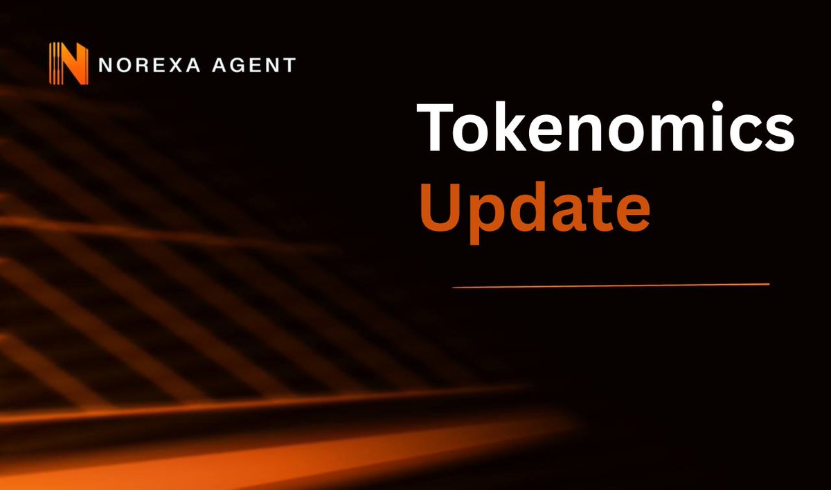 NorexaAI's tweet image. Official Tokenomics Restructuring
we’ve restructured the NRX treasury into four clearly defined wallets. Transparency is priority.
Here's the breakdown⤵️
Norexa Ecosystem Wallet: etherscan.io/address/0xdee8…
- This allocation supports long-term growth of the dapp.✔️ First move: 1M…