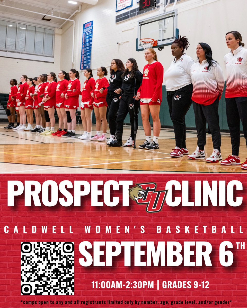 Grades 9-12 REGISTER NOW! Showcase your skills and work with Division II coaches and players. Link is below!

caldwellathletics.com/registrations/…