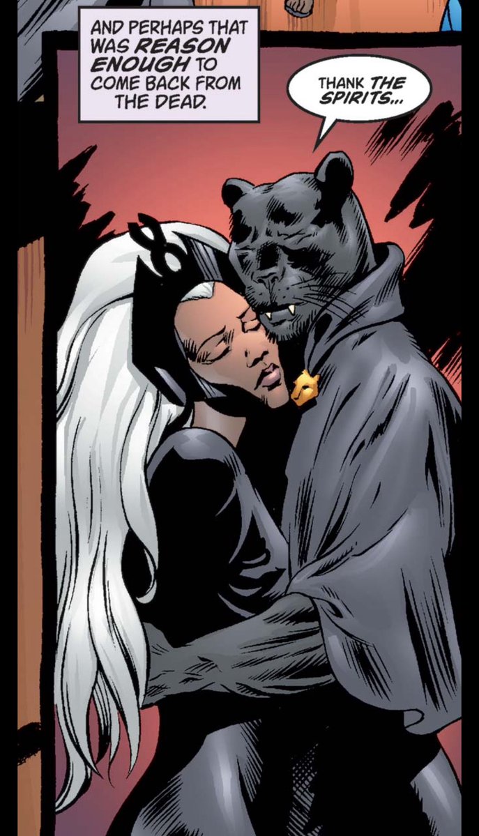 hourlystorm's tweet image. she was only dead for 3 good minutes t&apos;challa calm down
