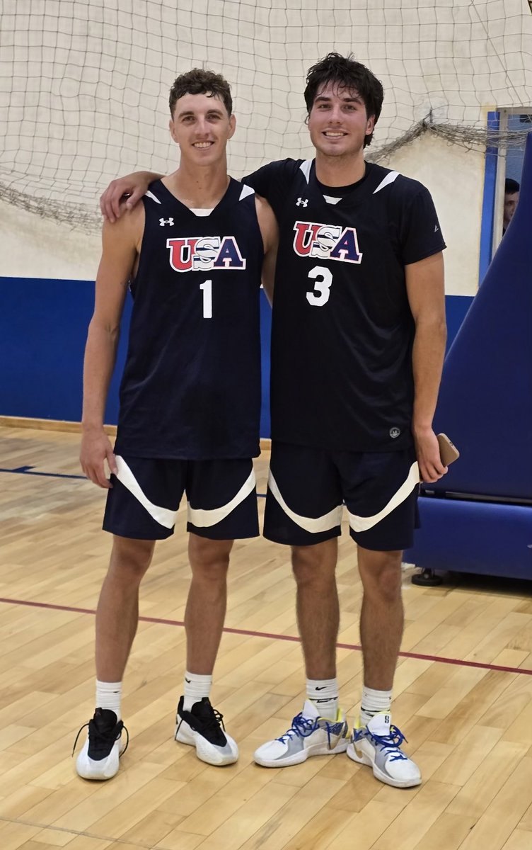 AugieMBB's tweet image. S/o to our guys Sam Rensch (@RenschSam) and Tanner Te Slaa (@tannerteslaa) playing for D2 Team USA on the summer Brazil Tour. Over the next 10 days they will play 4 games. A nice win for Team USA last night ⬇️. #BuildingChampions 

Game 1:
🇺🇸 - 83
🇧🇷 - 68