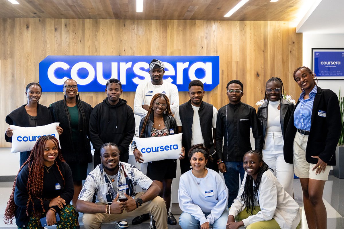 coursera's tweet image. Meet Sedinam Worlanyo, a Senior Product Researcher here at Coursera! 👋
👩💼 What it’s like to work in user experience: “I get to learn from our users around the world! Sometimes that could look like talking to them in interviews, analyzing large quantities of data, or observing…