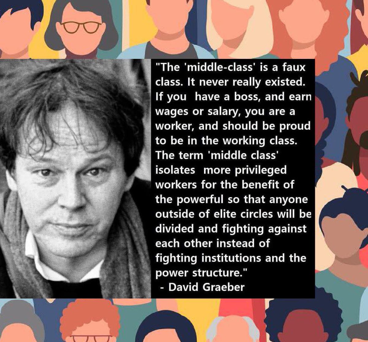 phortuenti's tweet image. Middle class is a meaningless signifier that tries to tie class relations to income instead of your relationship to capital (wage earner vs capitalist).