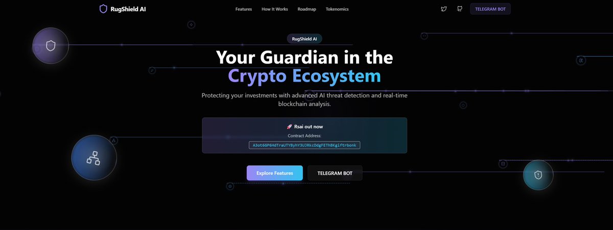 RugShieldAI's tweet image. CA added to our website.

rugshield.ai