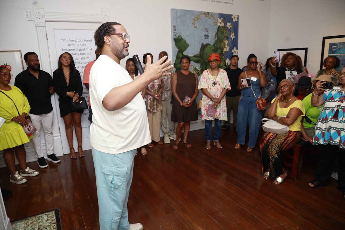 Iconic works on the walls, and the energy of our community filling the halls. Our latest exhibition, Black Zeitgeist: Atlanta, the Visual Arts and the National Black Arts Festival, is now on view!

HHM fam, thank you for making opening night so magical!