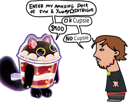 LukeVonKarma's tweet image. Wolt drew and sent this to me, then said “this you?”
Yes 😔