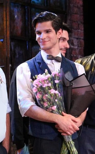 Nelson ayer en su última función en #PréndeMe. ✨🤍

📸: prendeme_elmusical