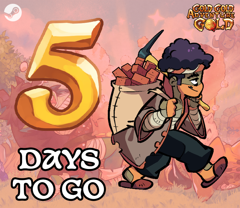 CanCanCanAMan's tweet photo. 5 Builders Building! Craft up your kingdom in just 5 days when Gold Gold Adventure Gold drops into Steam Early Access! #IndieDev #IndieGame #SteamWishlist #GodSimulator #BuildingSim #IndieGaming https://t.co/gInDJxuNi3