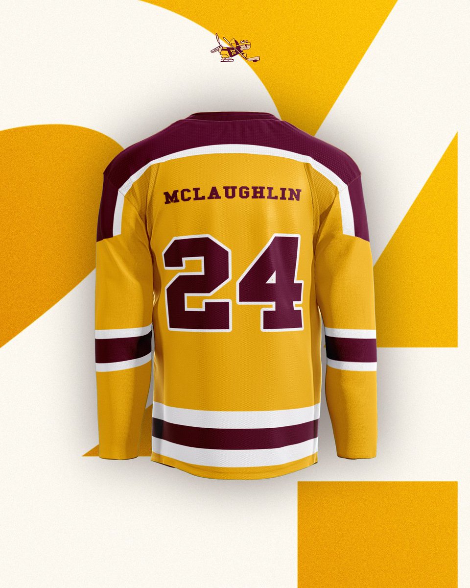 GopherHockey's tweet image. ℕ𝕖𝕨 ℕ𝕦𝕞𝕓𝕖𝕣 🔢
Defenseman @f_mclaughlin24 will wear No. 24 this season for the Maroon & Gold.
He will be the 20th Gopher to wear that number and the first since Jaxon Nelson (2019-24).