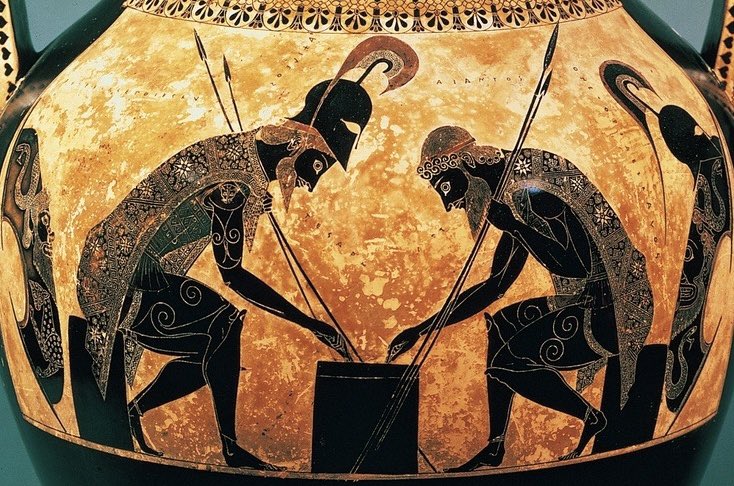 JacobsArche's tweet image. “Plato compared life to a game of dice in which we must try not only to throw what suits us best, but also, when we have made our throw, to make good use of what turns up.”
– Plutarch