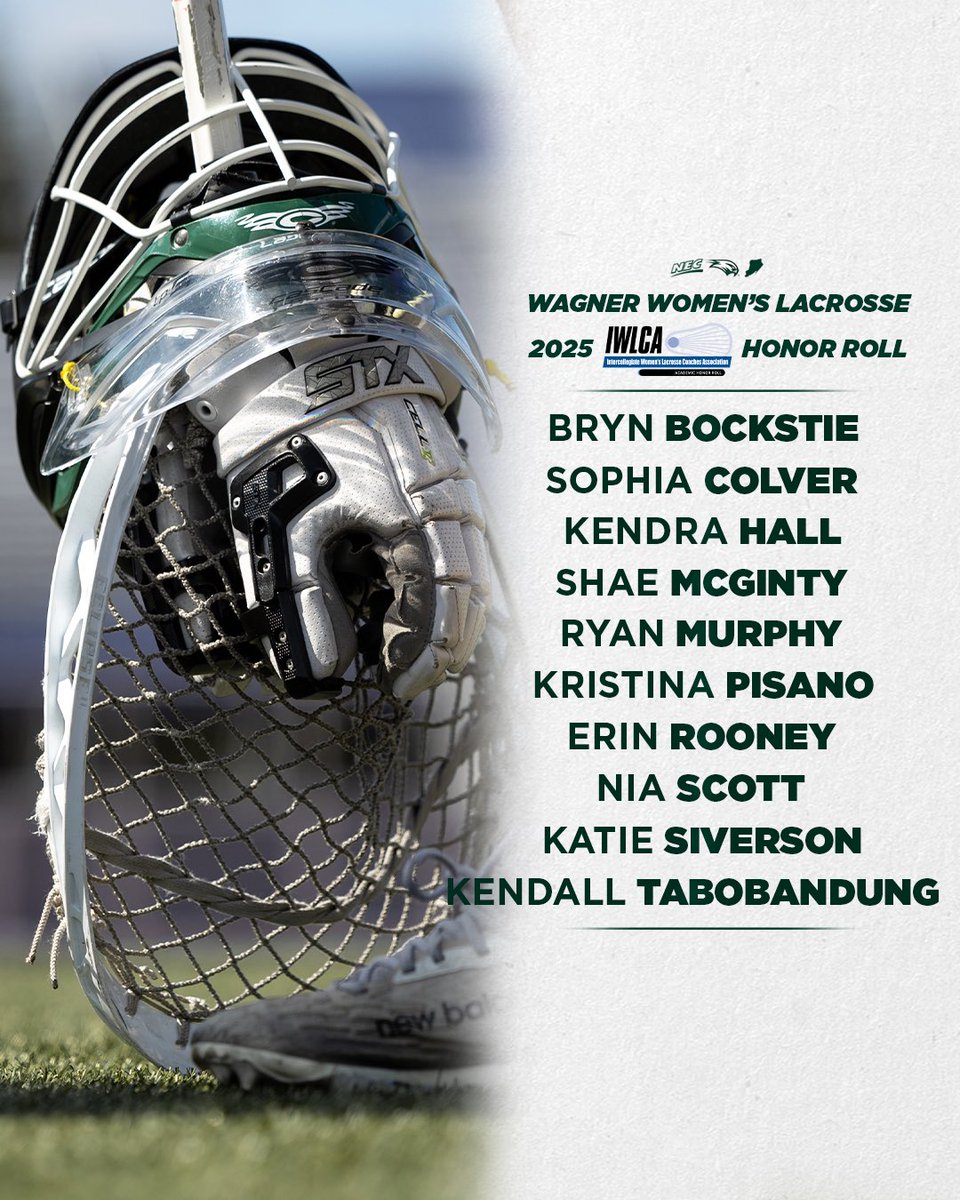 The Seahawks were named to the 2025 IWLCA Academic Honor Squad list after finished the 2024-25 year with a team GPA above 3.2!

Ten student-athletes found themselves on the Association’s list, announced on Wednesday!

#LetsFly