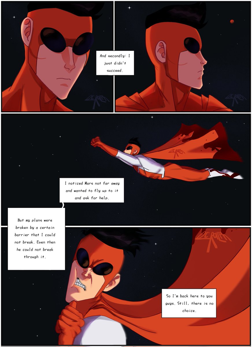 dt___ralph's tweet image. – 24/??? «I&apos;M HUNGRY»

I&apos;m back with a comic!

#IMHUNGRY #ЯГОЛОДЕН #INVINCIBLE #VARIANTSMARK #OmniMark #SinisterMark #FullMaskMark #EmperorMark #ViltrumMark #MohawkMark #PrisonerMark #imisswilliam #MarkGrayson #fancomic #invinciblecomic #Comic #fanartinvincible #invinciblefanart