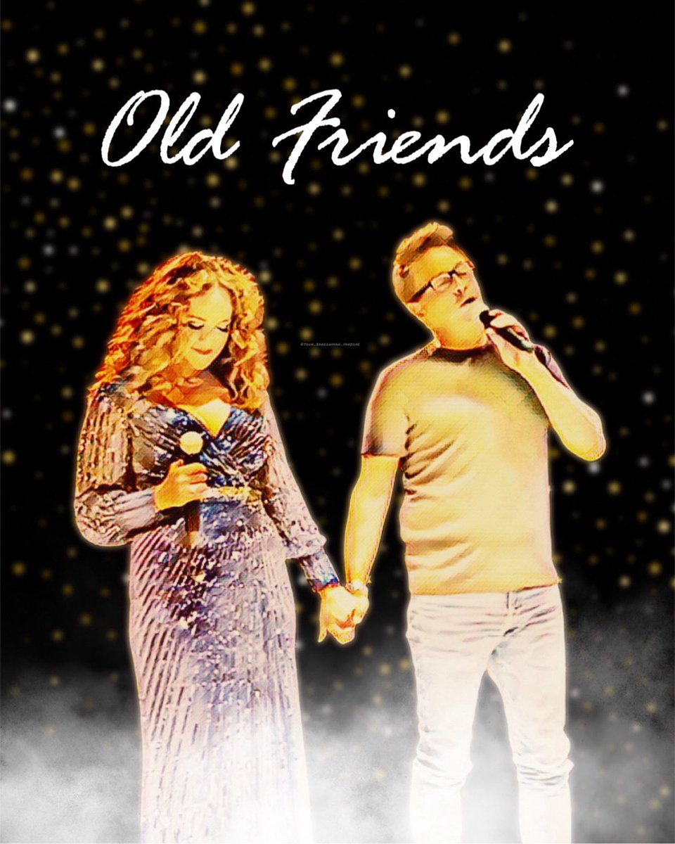 throwback to this reunion 💛

<a href="/JohnBarrowman/">John Barrowman MBE</a> 

<a href="/melissa_errico/">Melissa Errico</a> 

#johnbarrowman #melissaerrico #oldfriends #reunion #throwback