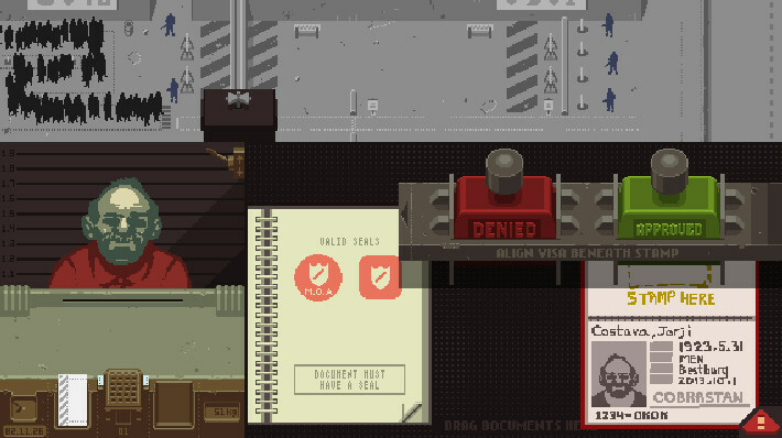 NoSoloBits's tweet image. Papers, Please is 50% off on GOG. If you haven’t played it yet, now’s the time.
Glory to Arstotzka.
🛂 af.gog.com/en/game/papers…