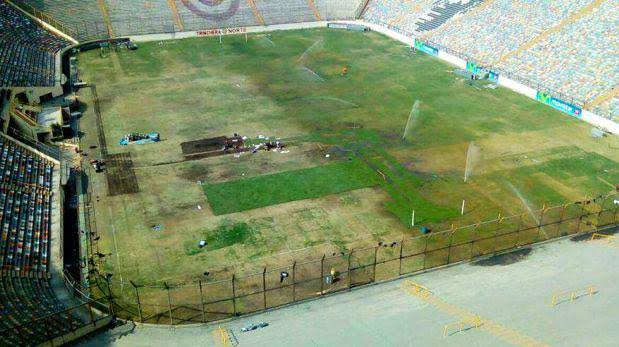 adrianstats's tweet image. Así estaba el campo del Estadio Monumental durante la administración de Raúl Leguia. ¡Ni perdón, ni olvido! 👊