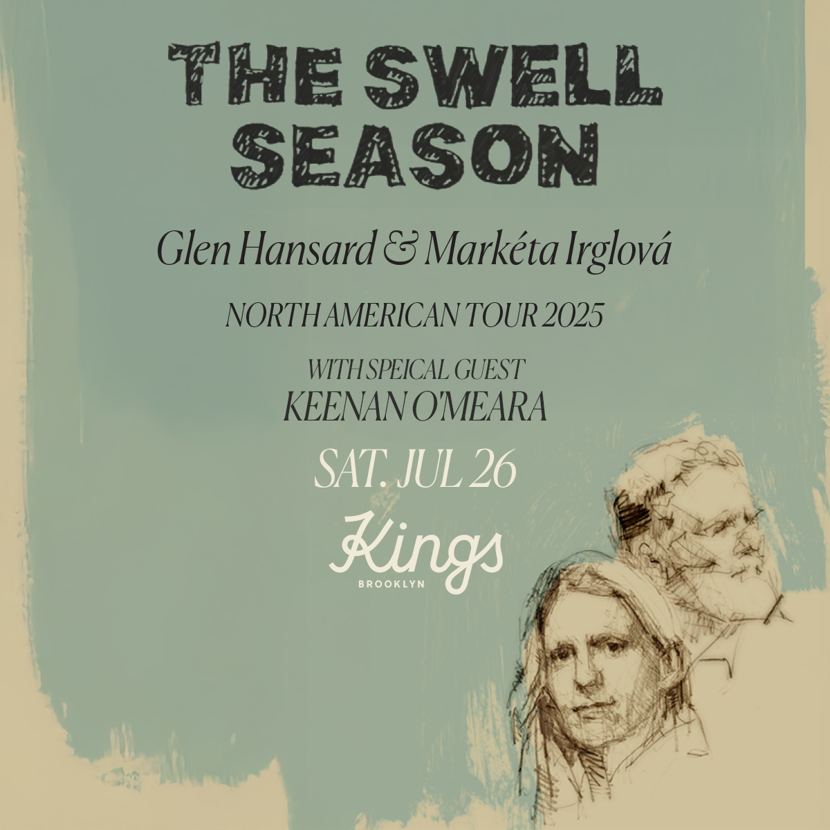 RoughTradeUS's tweet image. GIVEAWAY
We're giving away two tickets to see The Swell Season on July 26th at Kings Theater plus a SIGNED copy of their latest album 'Forward'!
Follow us & tag a friend to enter.