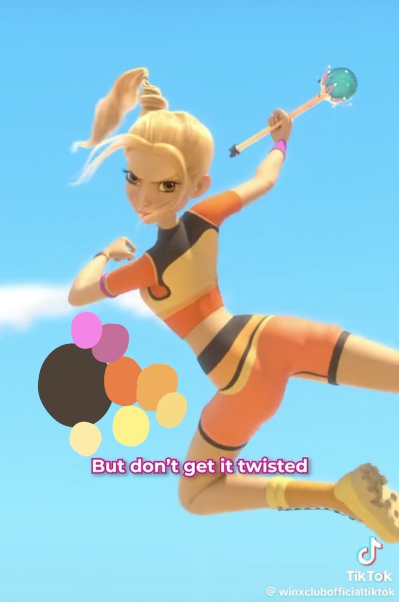 _AgentRose_'s tweet image. She got to many colors in her sport outfit and looks so bad, is not even done properly and her long hair disappeared in that hairstyle, it should be longer, rainbow seriously ruined her
They wrote similar to queen bee from miraculous in the ai #WinxClub #WinxReboot