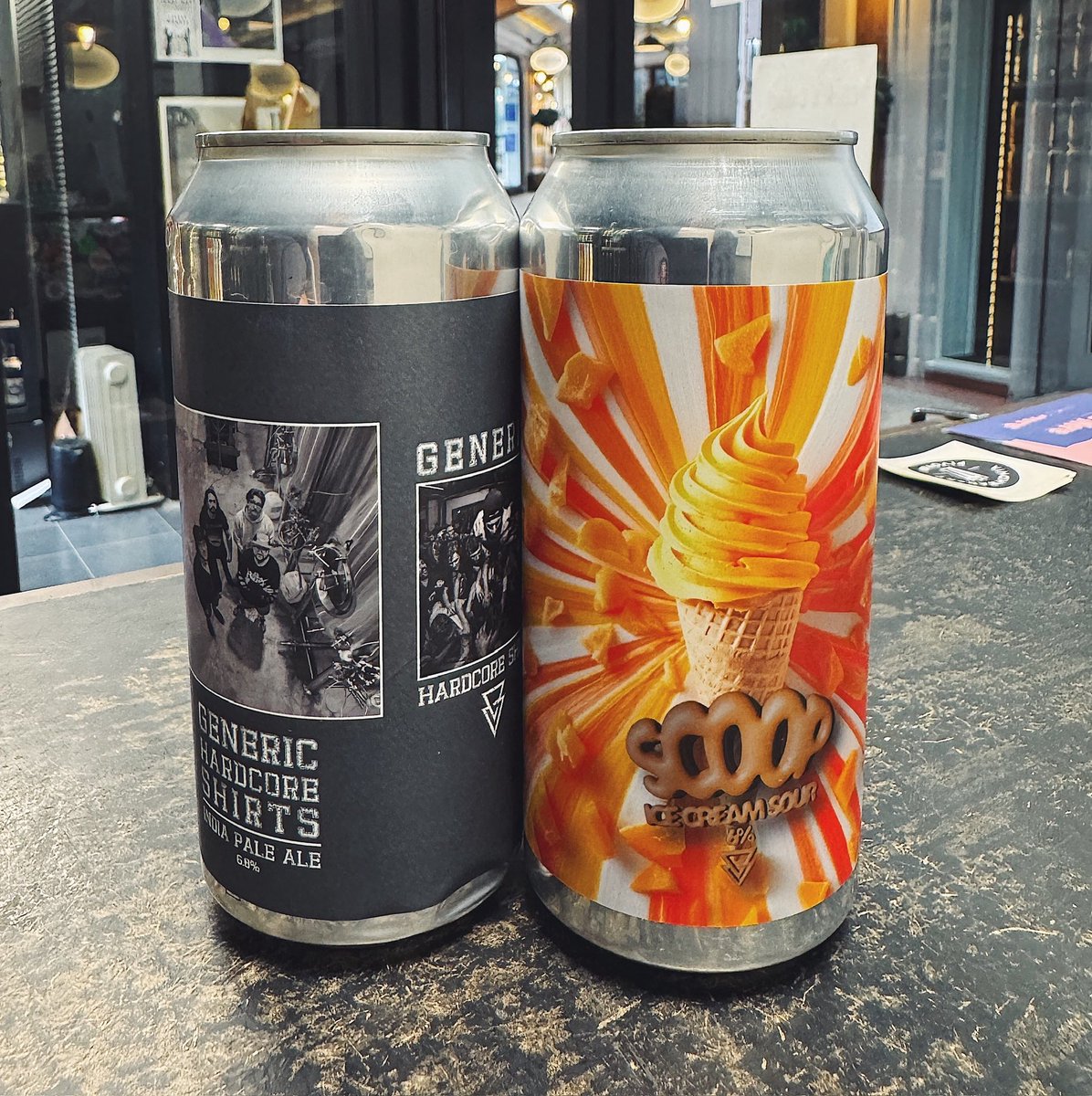 Fresh Azvex

Scoop Mango Lassi Ice Cream Sour
Generic Hardcore Shirts 2025 IPA

Available now brewcavern.co.uk