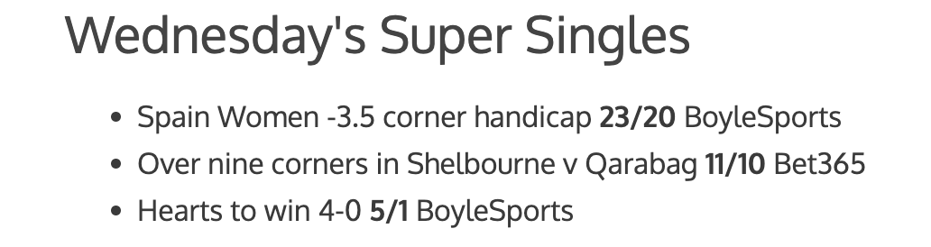 mrfixitstips's tweet image. Just one out of three for our Super Singles in Wednesday's football tips but it's a 5/1 cracker as Hearts win 4-0 against Dumbarton
mrfixitstips.co.uk/wednesdays-foo…