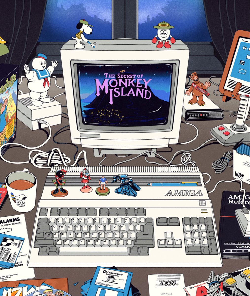 Happy 40th Birthday Amiga !! #Amiga #Commodore