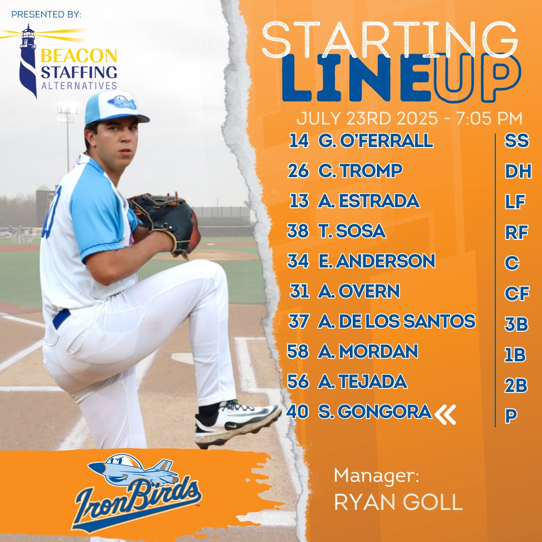 IronBirds's tweet image. And on Wednesdays, all dogs get in free!
🐶 Woof Wednesday!
📍 Ripken Stadium
⚾ 7:05pm First Pitch
🆚 @WSDashBaseball
📺 @Bally__Sports
#LetsFly