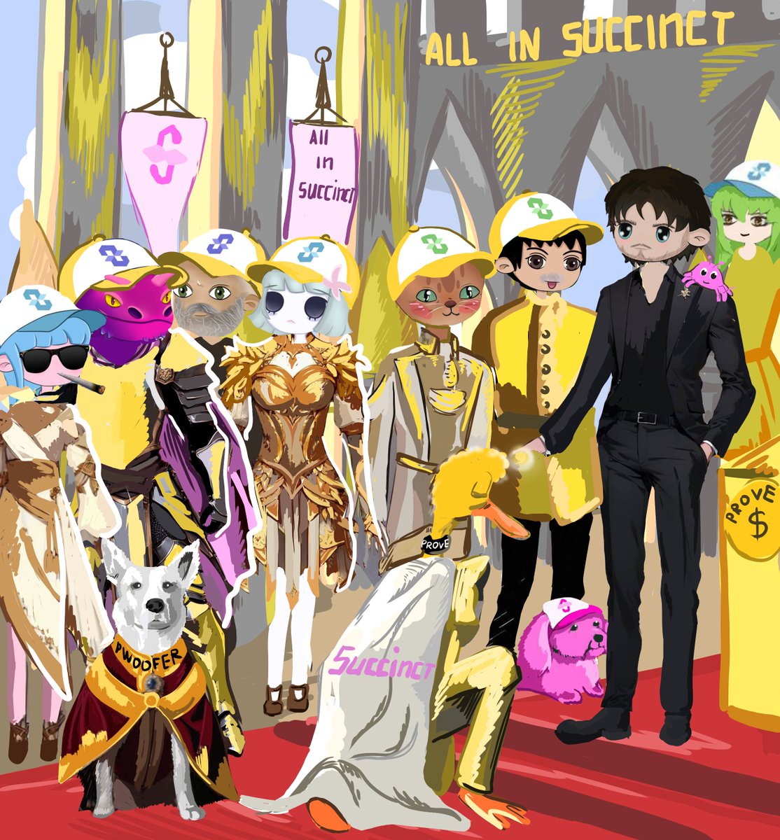 miketwinks's tweet image. THEY NEVER LEFT. THEY NEVER DOUBTED. THEY NEVER STOPPED.
they drew. they built. they shared alpha.
they fckng believed in @SuccinctLabs.
the ALL IN SUCCINCT💛 crew didn’t show up because of rewards.
they showed up before they were even asked.
and they stayed for the love, the…