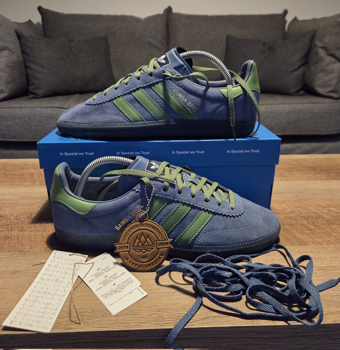 mavv1903's tweet image. Samba spzl Deco uk 8...worn once..come as new though..OG box spare laces etc £85 delivered