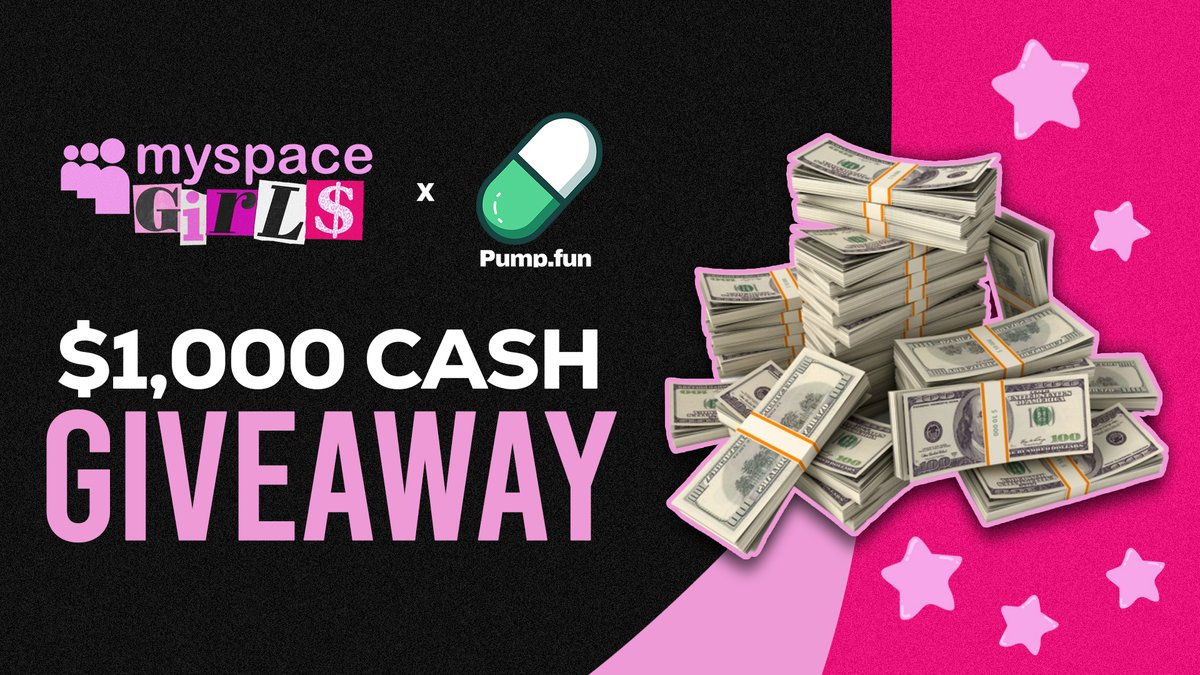 Vast (@vastgg) on Twitter photo $1,000 Cash Giveaway!
To enter, perform these tasks via the link below:
🔁Repost + Like #ad
✅Follow <a href="/myspacegirlsfun/">Myspace Girls</a>
Enter Here: vast.link/MSG $1,000 Cash Giveaway!
To enter, perform these tasks via the link below:
🔁Repost + Like #ad
✅Follow <a href="/myspacegirlsfun/">Myspace Girls</a>
Enter Here: vast.link/MSG